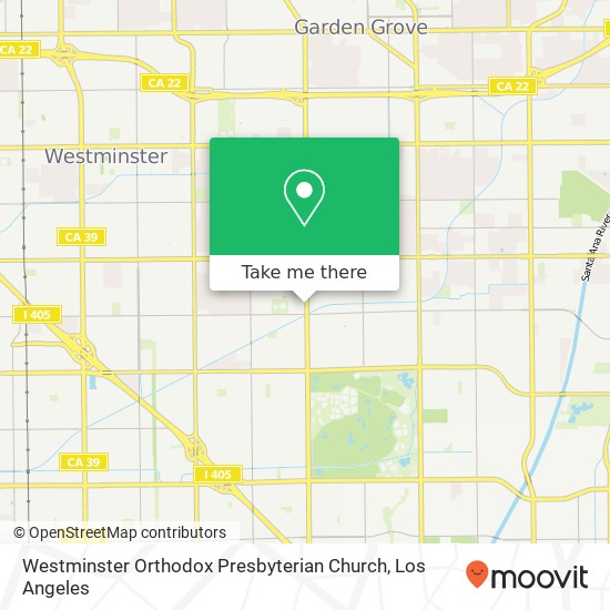 Westminster Orthodox Presbyterian Church map