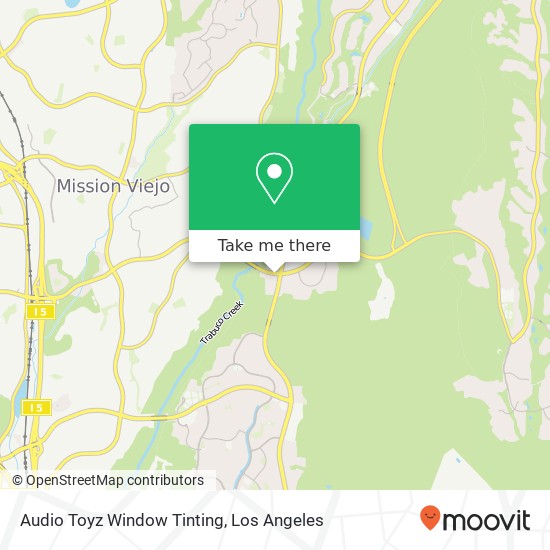 Mapa de Audio Toyz Window Tinting