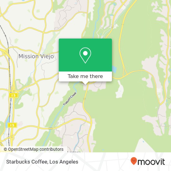 Mapa de Starbucks Coffee