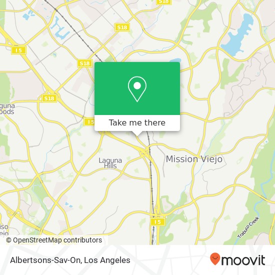 Albertsons-Sav-On map