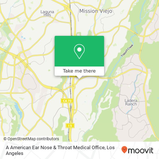 A American Ear Nose & Throat Medical Office map