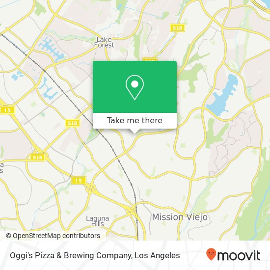 Oggi's Pizza & Brewing Company map