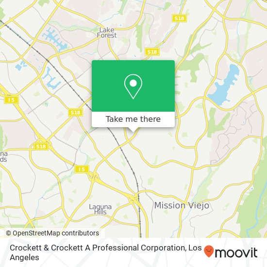 Crockett & Crockett A Professional Corporation map