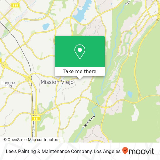 Lee's Painting & Maintenance Company map