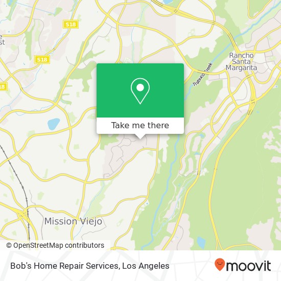 Bob's Home Repair Services map