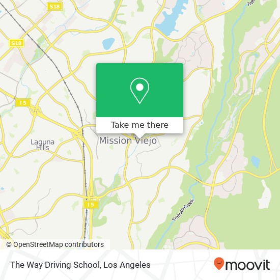 The Way Driving School map