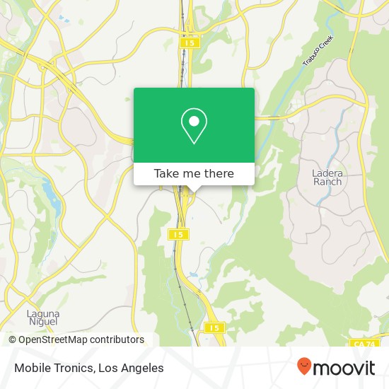 Mobile Tronics map