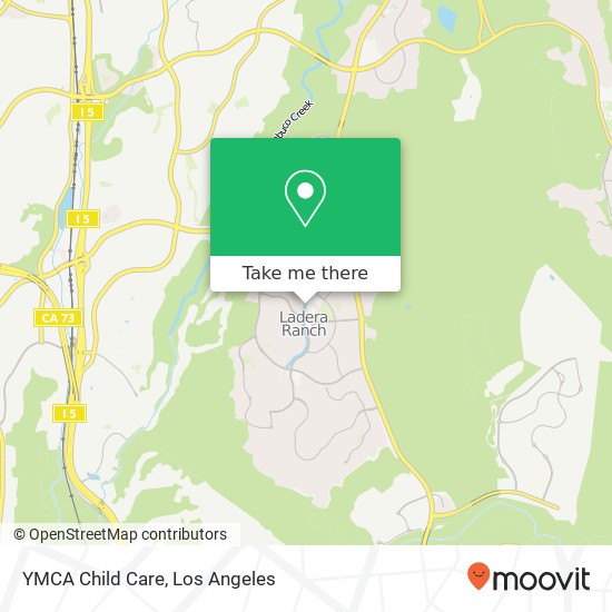 Mapa de YMCA Child Care