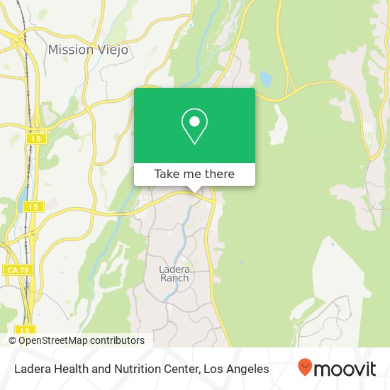 Mapa de Ladera Health and Nutrition Center