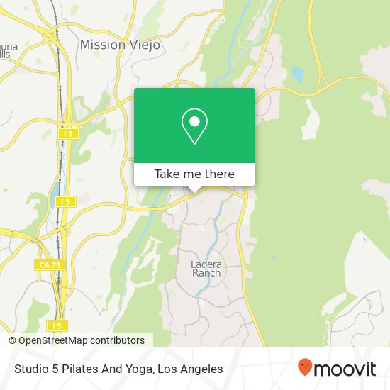 Mapa de Studio 5 Pilates And Yoga