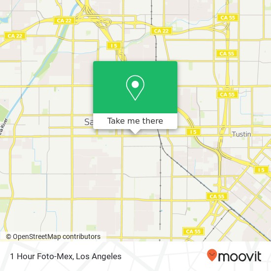 1 Hour Foto-Mex map