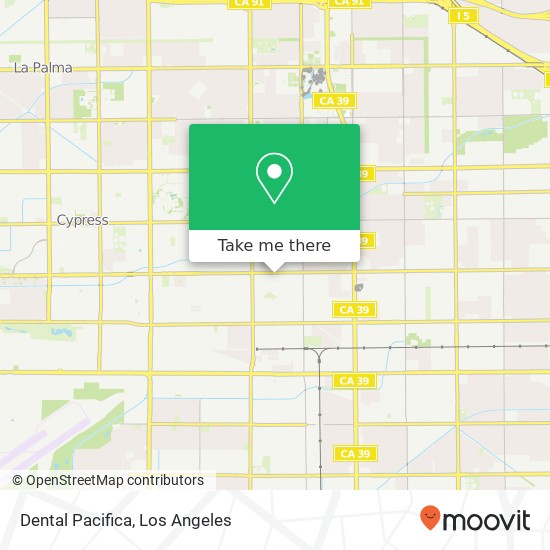 Dental Pacifica map