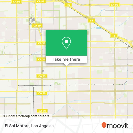 El Sol Motors map