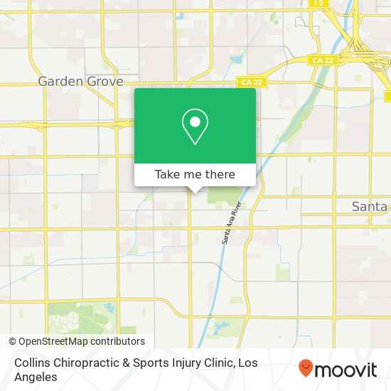 Collins Chiropractic & Sports Injury Clinic map