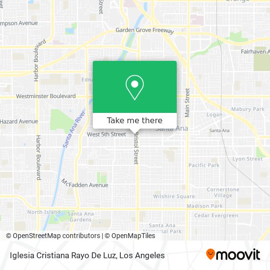 Iglesia Cristiana Rayo De Luz map