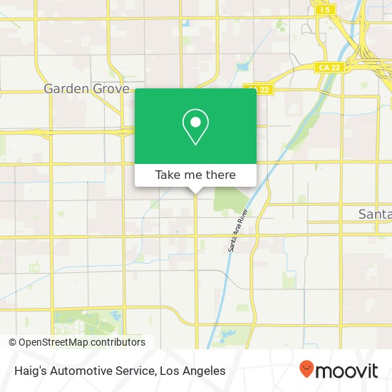 Mapa de Haig's Automotive Service