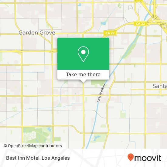 Best Inn Motel map