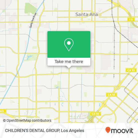 CHILDREN'S DENTAL GROUP map