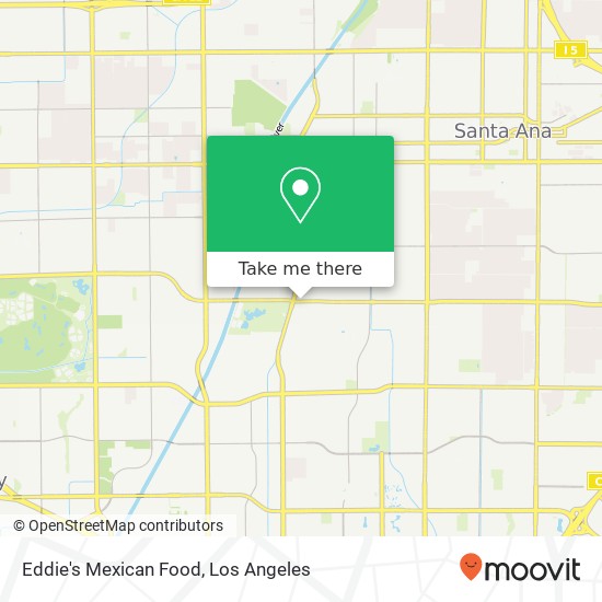 Mapa de Eddie's Mexican Food