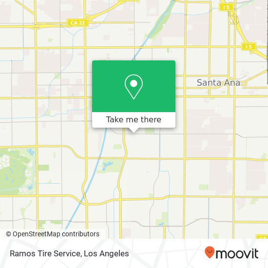 Ramos Tire Service map