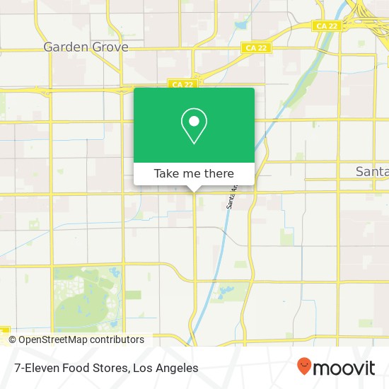 7-Eleven Food Stores map