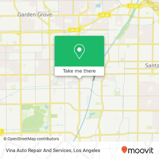 Vina Auto Repair And Services map