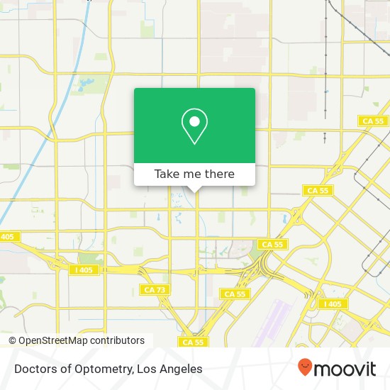 Doctors of Optometry map