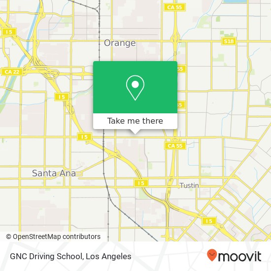 GNC Driving School map