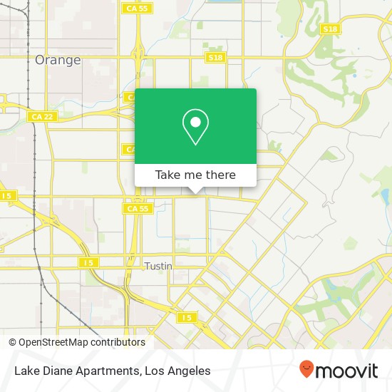 Mapa de Lake Diane Apartments