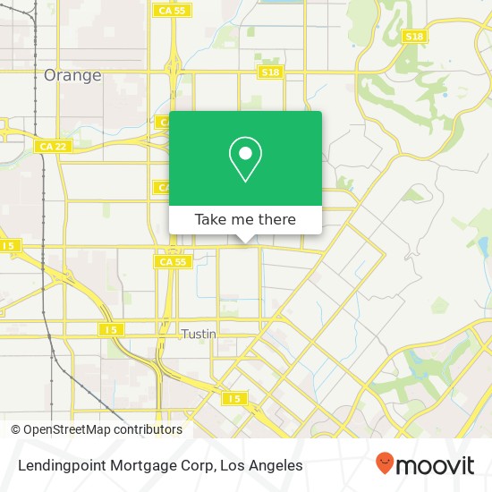 Mapa de Lendingpoint Mortgage Corp