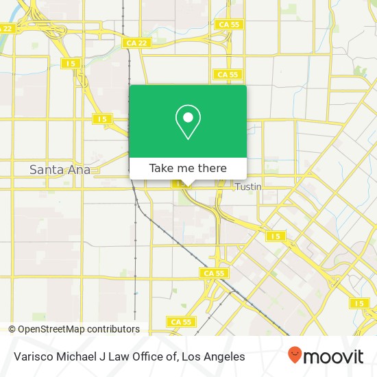 Mapa de Varisco Michael J Law Office of