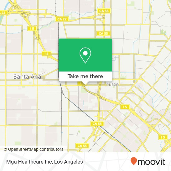 Mga Healthcare Inc map