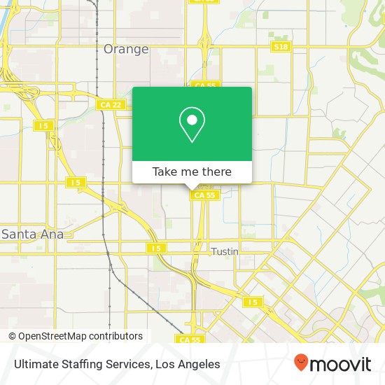 Ultimate Staffing Services map