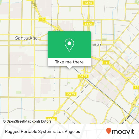 Rugged Portable Systems map