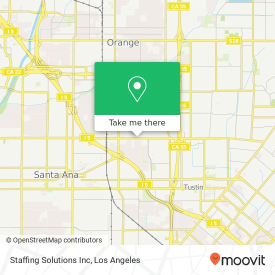 Mapa de Staffing Solutions Inc