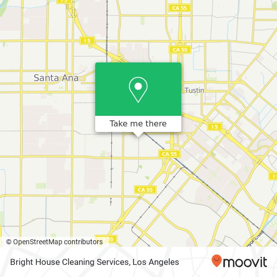 Bright House Cleaning Services map