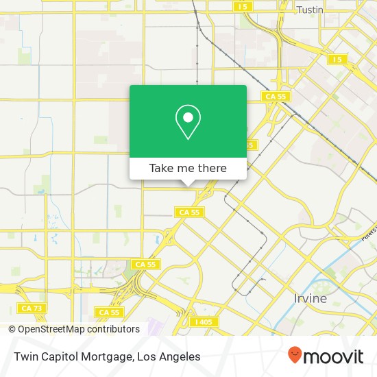 Twin Capitol Mortgage map