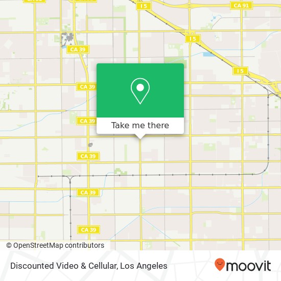 Mapa de Discounted Video & Cellular