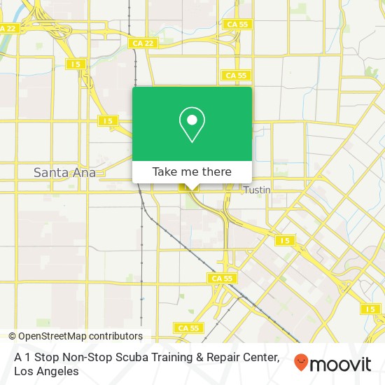 Mapa de A 1 Stop Non-Stop Scuba Training & Repair Center