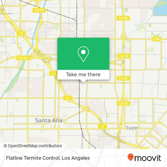 Mapa de Flatline Termite Control