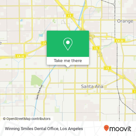 Winning Smiles Dental Office map