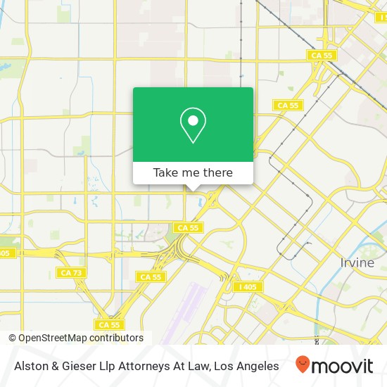 Mapa de Alston & Gieser Llp Attorneys At Law