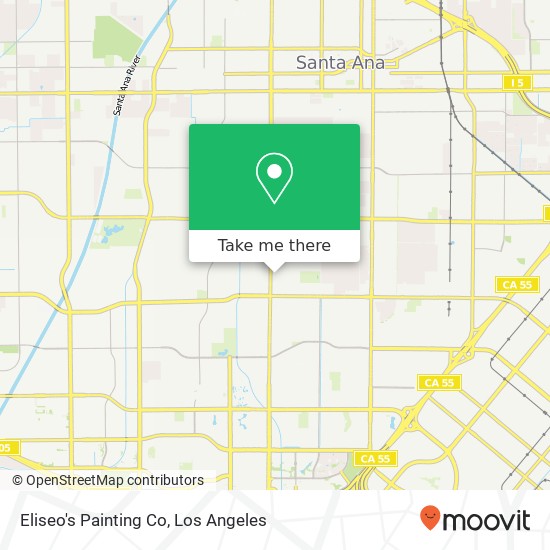Eliseo's Painting Co map