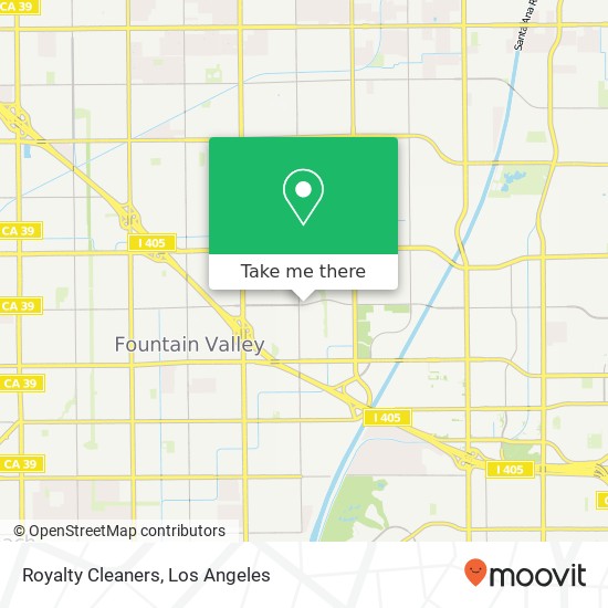 Royalty Cleaners map