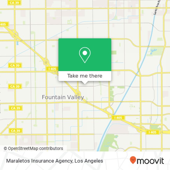Maraletos Insurance Agency map