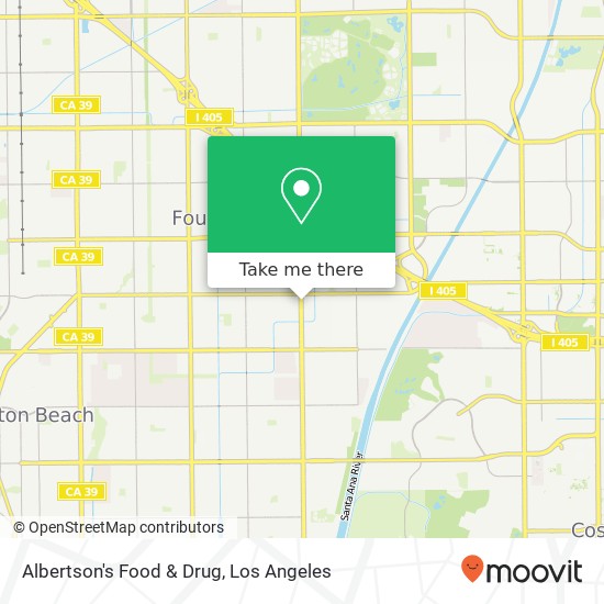 Albertson's Food & Drug map