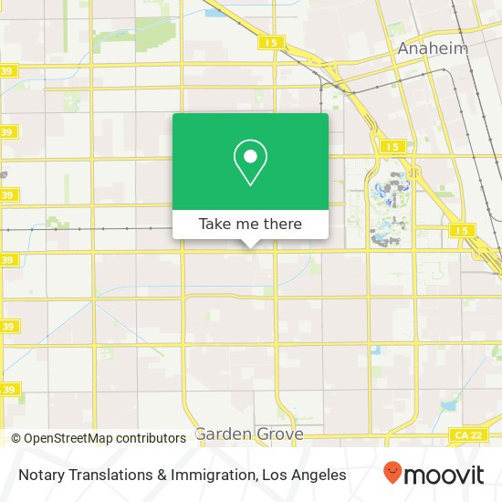 Notary Translations & Immigration map