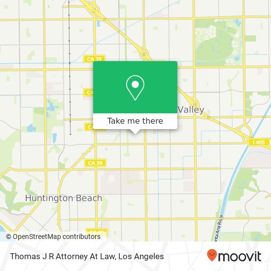Thomas J R Attorney At Law map