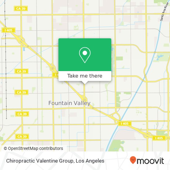 Chiropractic Valentine Group map