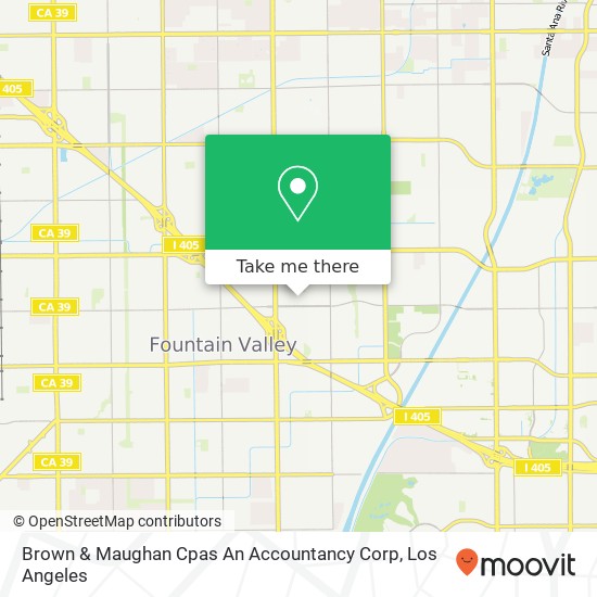 Mapa de Brown & Maughan Cpas An Accountancy Corp